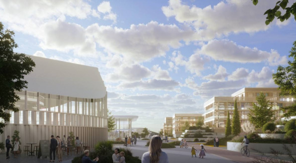 В Петербурге представили облик будущего мегапроекта на заливе. Фото - новостной портал st-piter.ru