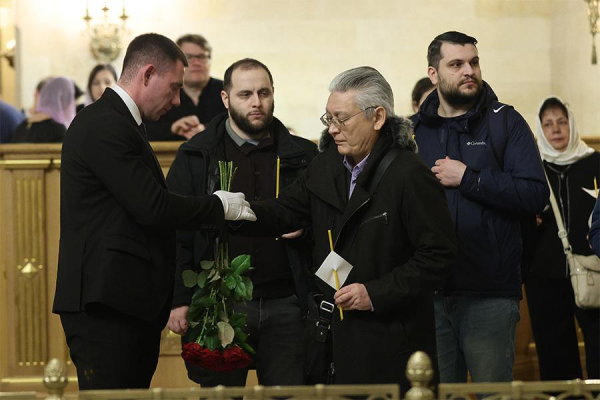 Как прошла церемония прощания с чемпионом мира по шахматам Спасским - новостной портал st-piter.ru