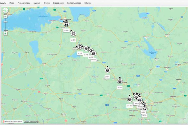 Беспилотные грузовики поехали вокруг Москвы. Видео - новостной портал st-piter.ru