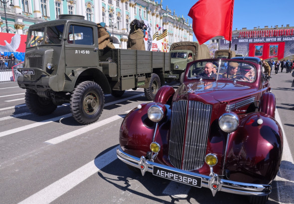 Как отметили День Победы в Петербурге. Фото - новостной портал st-piter.ru