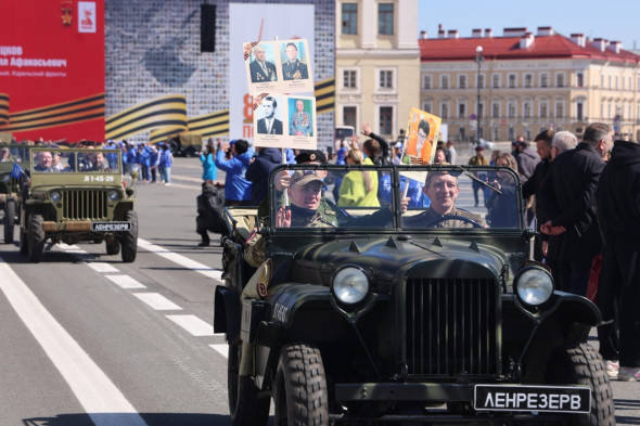 Как отметили День Победы в Петербурге. Фото - новостной портал st-piter.ru