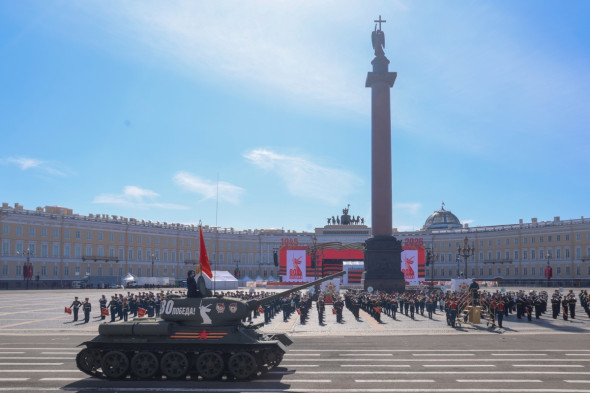 Как отметили День Победы в Петербурге. Фото - новостной портал st-piter.ru