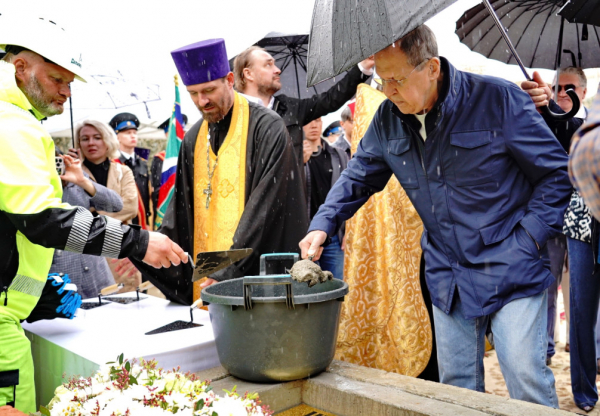 В Пушкине освятили закладной камень &laquo;храма-воина&raquo; - новостной портал st-piter.ru