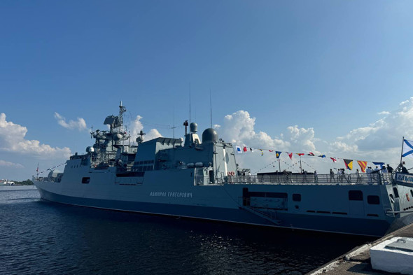 Путин посетил фрегат, отразивший атаку дронов на Ленинградскую область - новостной портал st-piter.ru