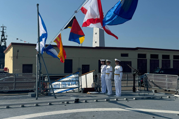 Путин посетил фрегат, отразивший атаку дронов на Ленинградскую область - новостной портал st-piter.ru