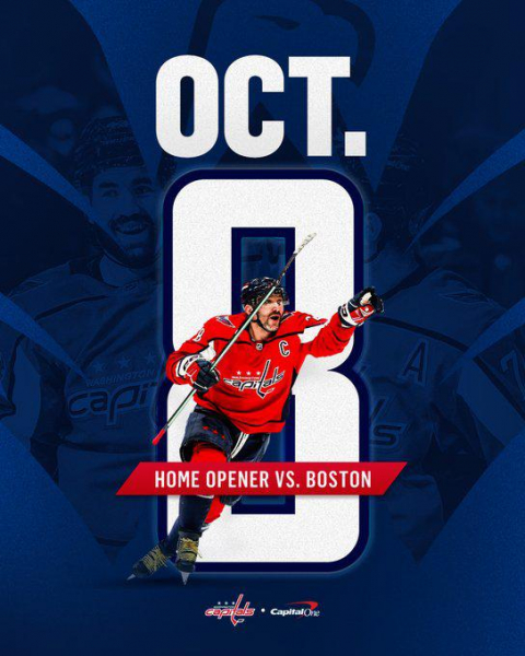 &laquo;Вашингтон&raquo; Овечкина откроет новый сезон НХЛ матчем с &laquo;Бостоном&raquo; - новостной портал st-piter.ru