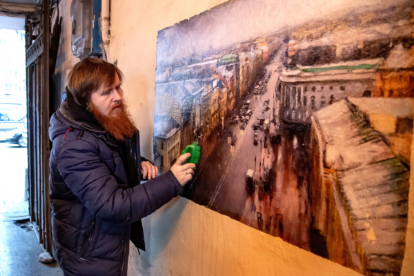 Галерея под открытым небом на Каменноостровском исчезла после жалобы - новостной портал st-piter.ru