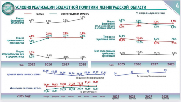 Замедление и траты на безопасность: в Ленобласти дали прогноз на 2026 год - новостной портал st-piter.ru