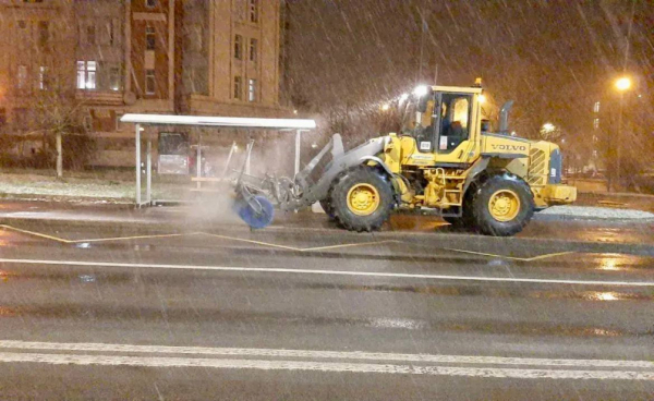 Снежные заряды парализовали петербургский Пулково - новостной портал st-piter.ru