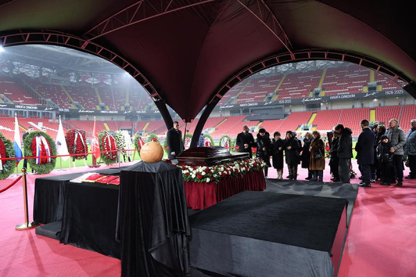 В Москве простились с легендой &laquo;Спартака&raquo; Никитой Симоняном. Фоторепортаж - новостной портал st-piter.ru