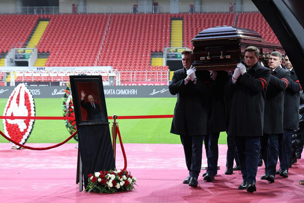 В Москве простились с легендой &laquo;Спартака&raquo; Никитой Симоняном. Фоторепортаж - новостной портал st-piter.ru