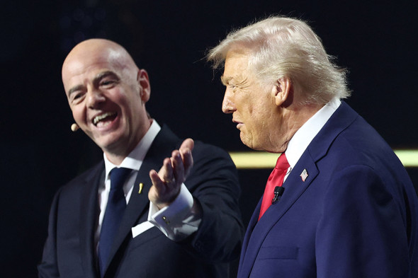 Инфантино наградил Трампа премией мира от ФИФА - новостной портал st-piter.ru