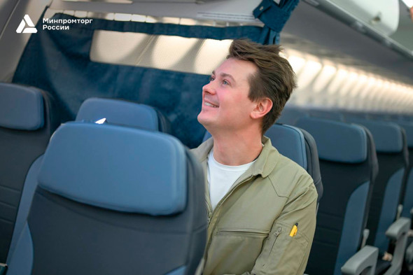 Минпромторг показал новый интерьер импортозамещенного SJ100 - новостной портал st-piter.ru