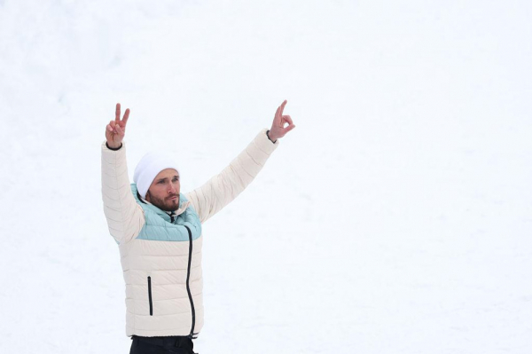 Как Россия завоевала первую медаль Олимпиады-2026. Фоторепортаж - новостной портал st-piter.ru