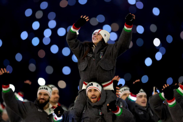 Как в Италии прошла церемония открытия зимней Олимпиады. Фоторепортаж - новостной портал st-piter.ru