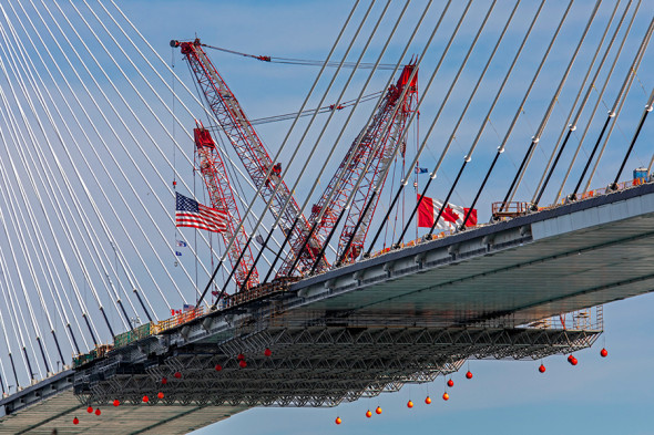 Трамп пригрозил сорвать открытие моста из Канады. Что известно о проекте - новостной портал st-piter.ru
