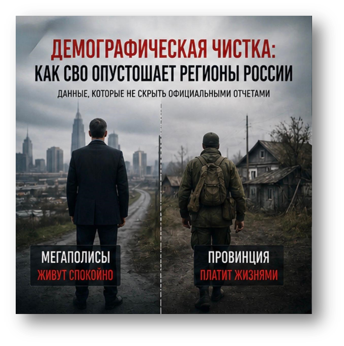 image-1 Кто на самом деле воюет: Карта скрытой демографической чистки регионов как прямое следствие СВО